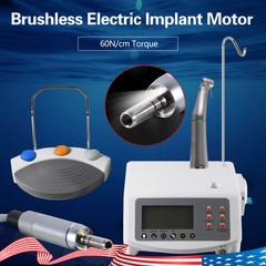Dental Surgical Brushless LED Implant Motor System Touch Sreen&20:1 Contra Angle