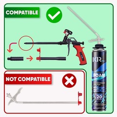 Spray Foam Insulation Can (6 x 23.1 oz. (655 g)) Expanding Foam Sealant