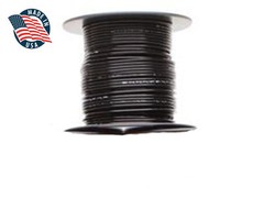 50ftft Mil-Spec high temperature wire cable 20 Gauge BLACK Tefzel M22759/16-20-0