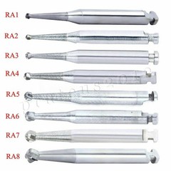5-100 8 Types Dental Round Carbide Bur for Slow Speed Latch Type RA 1# – 8# Burs