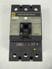 Square D KAL36200 200 Amp 600V 3-Pole Circuit Breaker 200A 600 VAC Tested