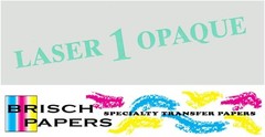 LASER TRANSFER PAPER DARK FABRIC: NEENAH “LASER 1 OPAQUE” #9888 (8.5″X11″) 100CT