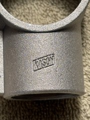 KASON HEAVY DUTY ALUMINUM CORNER BRACE, 1 5/8” (41mm) VERT WORK TABLE LEG