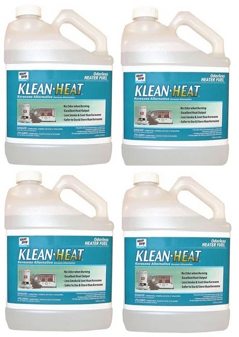 (4) Gallons Barr Co GKKH99991 Klean Heat Kerosene Heater Fuel Alternative
