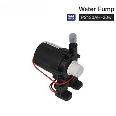 S&A 30W 50W 100W Water Pump P2430 P2450 For Industrial Chiller CW-5000 CW-3000