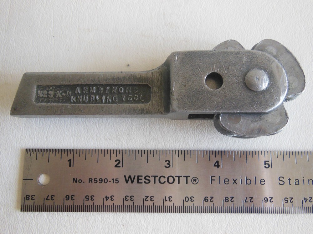 ARMSTRONG No. 3-K-2 Lathe Knurling Tool Holder