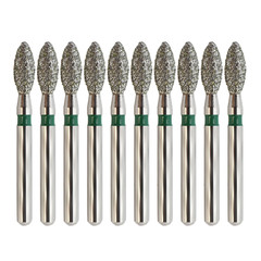 Football Bur Dental Diamond Burs Football FG Green Red Yellow Black High Speed