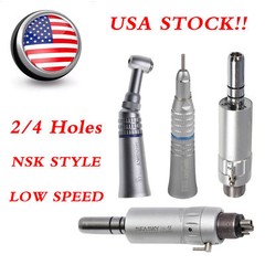Dental slow speed Straight/4H air motor/ Contra angle fit FG1.60mm/CA2.35mm PAG