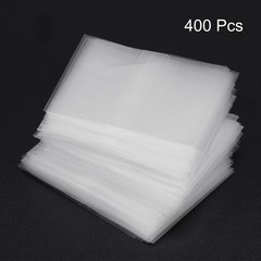 400Pcs 45x40mm PVC Perforated Shrink Bands Fits Cap Dia 0.87 to 1.06 Inch Clear