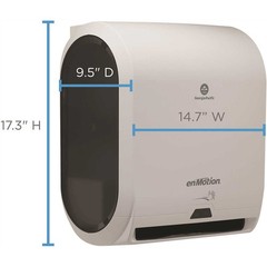 New GEORGIA-PACIFIC Automated ROLL TOWEL DISPENSER 59407A Wall Mount 10″ NIB !