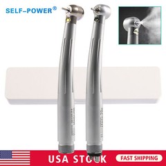 Dental Fiber Optic LED E-generator high speed handpiece Turbine 2Hole/4Hole