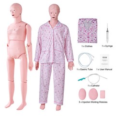 VEVOR Female Manikin Model Anatomical Nursing Training Patient Care Practice