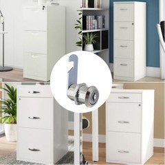 Lot Modern Cabinet RV Cam Locks Keyed Alike Secure Drawer File 3/4″ 1″ 1-1/8″