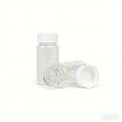500x 20ml Scintillation Vials Glass vial Sample vials Lab vials w/ cap PE gasket