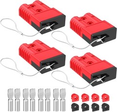 Connector 175AMP 1/0AWG Battery Quick Connect W/Hard Cover 12V-36V And