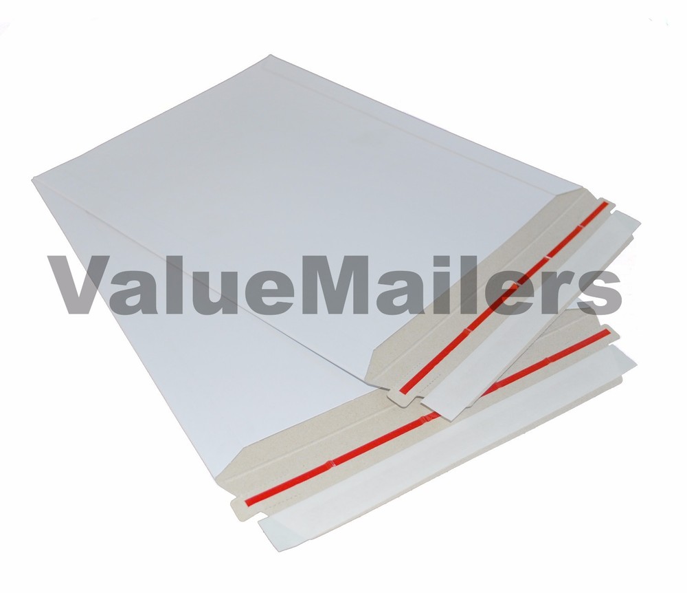 200 – 9.75×12.25 RIGID PHOTO MAILERS STAY FLATS ENVELOPES