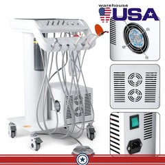 Dental Mobile Delivery Unit Cart Air Compressor Ultrasonic Scaler/Implant motor