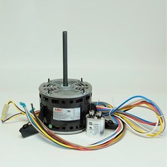 Motor for Carrier HB41TQ113 Goodman B1340021 HVAC 1/3HP 115V 1075 RPM Flex Mount