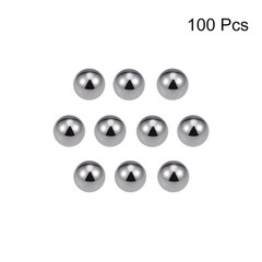 uxcell 6mm Carbon Steel Bearing Balls Precision 100pcs