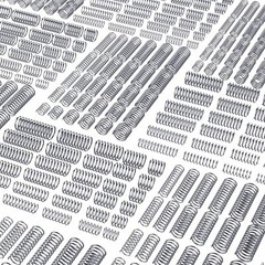 Compression Springs Assortment Kit Stainless Steel 40 Different Sizes 300 Pieces