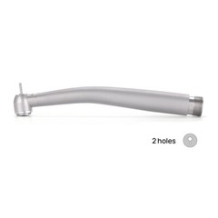 Dental E-generador LED pieza de mano de alta velocidad Push Torque Head 2Holes