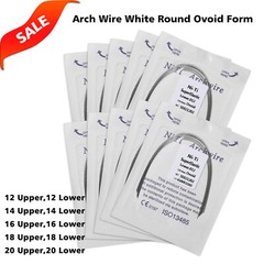 Dental Super Elastic Niti Round Arch Wires Arch Wire for Bracket Braces USA OR
