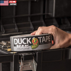 Brand Max Strength Duct Tape – 1 Roll – Heavy Duty Hold – 1.88 Inch X 45 Yards –
