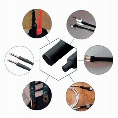 20ft Black Φ1/4″ (6.4mm) Heat Shrink Tubing 3:1 Dual Wall Adhesive Glue Lined US