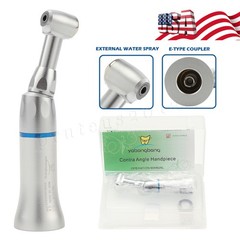 NSK Style Dental Slow Low Speed Contra Angle Handpiece Push Button E-Type Attach