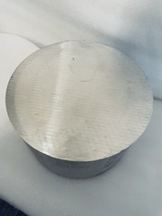 8″ ALUMINUM 6061 ROUND ROD 5.1″ LONG T6511 Solid Extruded Lathe Bar Stock
