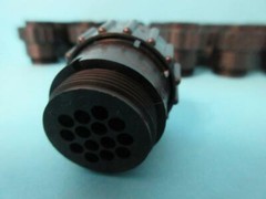 NEW TE CONNECTIVITY 206044-1 / 2060441 CIRCULAR CONNECTOR HOUSING 14 PIN PLUG