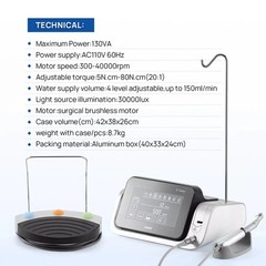 COXO Dental LED Implant Surgical Motor+20:1 Handpiece/Electric Motor&Endo Motor