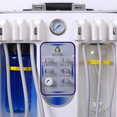 Carro Dental Móvil Portátil con Compresor Aire 4 Salidas + Kit Handpiece LED