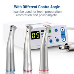 AZDENT Dental Brushless Electric LED Micro Motor Internal Spray 3.4Ncm E-type US