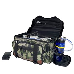 Portable Dental Delivery Unit with Air Compressor Suction System Mobile Bag