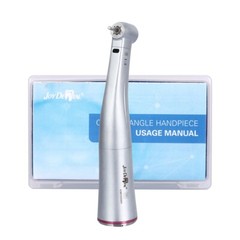 Dental Fiber Optic LED 1:5 Contra Angle Handpiece fit Electric Micro Motor