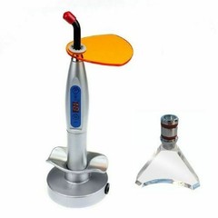 Dental Wireless 5W LED Resin Curing Light with Whitening Tip 1500mW/cm² US STOCK