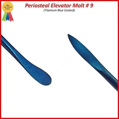 Periosteal Elevator Molt # 9 Dental Surgical Implant Stainless Steel Instruments