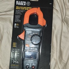 Klein Tools CL390 True RMS Auto-Ranging Digital Clamp Meter 400A 600V CAT III