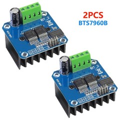 2PCS Semiconductor BTS7960B Motor Driver 43A H-Bridge Drive PWM For Arduino NEW