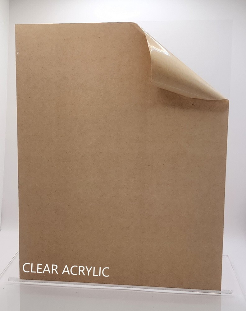 Acrylic Plexiglass Plastic Sheet – 1/2″ Thick – Clear Cast – 6″ x 6″