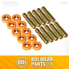 6Y3228 Pins & 8E6259 Retainers Fits CAT Style 6Y3222 Bucket Teeth J225 – 10 Pack