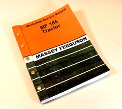 Massey Ferguson Mf 165 Tractor Service Manual Technical Repair Shop Workshop