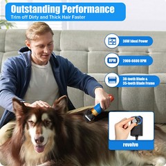 200W Electric Sheep Clipper Kit Pets Shears Shearing Shaver for Goat Dogs Rabbit