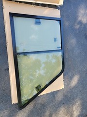 CAT 344-1790 CAT Operator Cabin Window Sliding Window Is Off Track Top EASY Fix