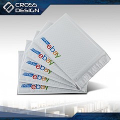 100 /200 /300 /400 Padded Bubble Mailer Envelope With Color Logo 6.5” x 9.25”