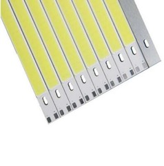 LED COB 200x10mm 12V-14V 10W White Blue Red Green Car light DIY Strip bar Bulb
