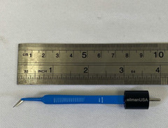 Ellman J3 30-0117 Angled Tip McPherson Bipolar Forceps 0.5mm x 3.5″ Ophthalmic