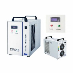 CW-5200DG 6L Industrial Water Chiller for One 130W or 150W CO2 Glass Laser Tube