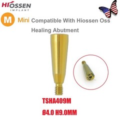US Dental Mini Healing Abutment Cap & Cover Screw Fits Osstem Hiossen Implant